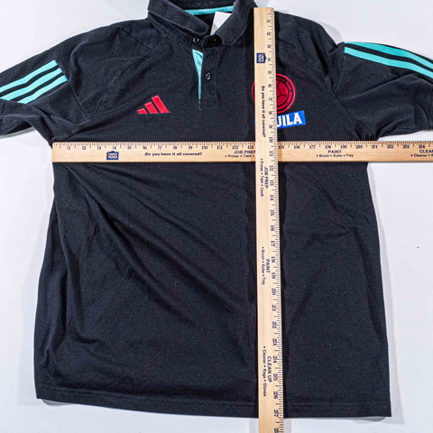 Adidas Colombia Tiro 23 Polo Shirt With Sponsor