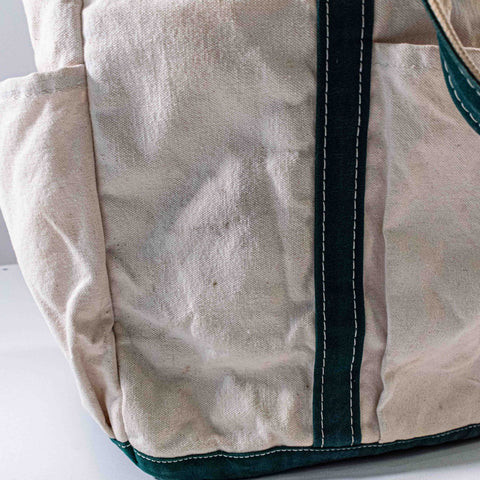 LL Bean Canvas Garden Tote Bag
