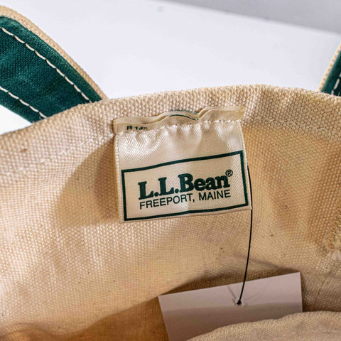 LL Bean Canvas Garden Tote Bag