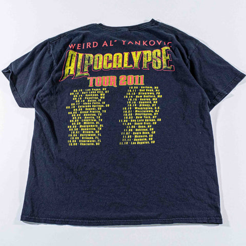 Weird Al Yankovic Alpocalypse Tour 2011 T-Shirt