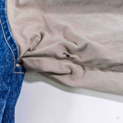 Maxwell House Coffee Denim Varsity Jacket Swingster