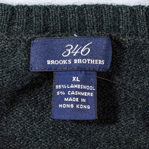 Brooks Brothers 346 Lambswool Cashmere Sweater
