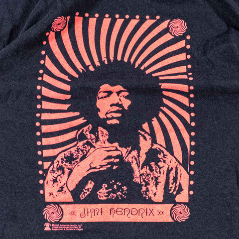 Jimi Hendrix Photo Spiral T-Shirt 2005