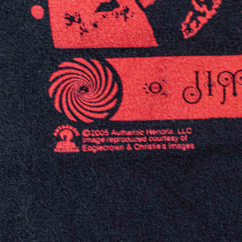 Jimi Hendrix Photo Spiral T-Shirt 2005
