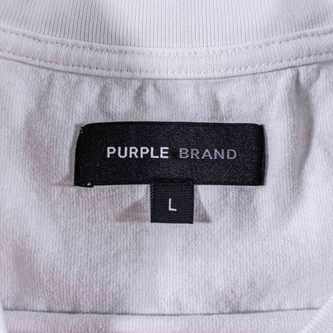 Purple Brand Spell Out Logo T-Shirt