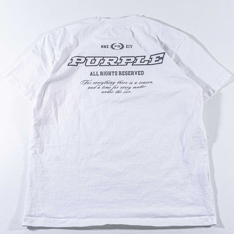 Purple Brand Spell Out Logo T-Shirt