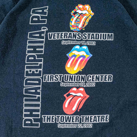 Rolling Stones 2002 Tour Philadelphia T-Shirt