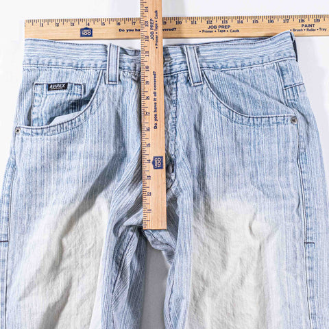 Avirex Baggy Jorts Jean Shorts