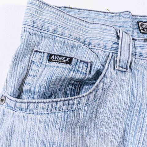 Avirex Baggy Jorts Jean Shorts