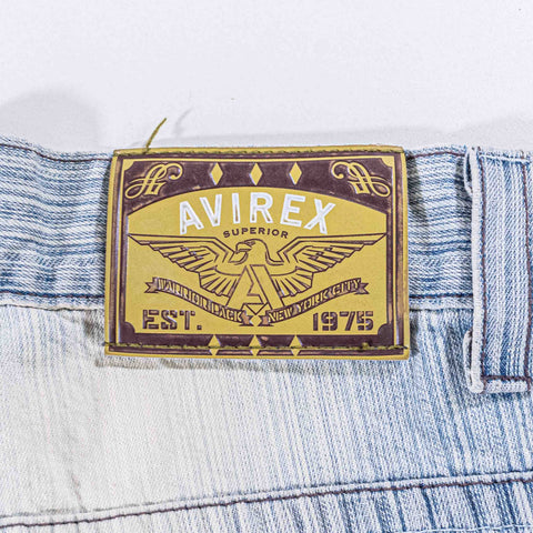 Avirex Baggy Jorts Jean Shorts