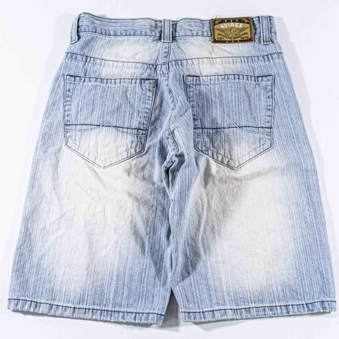 Avirex Baggy Jorts Jean Shorts