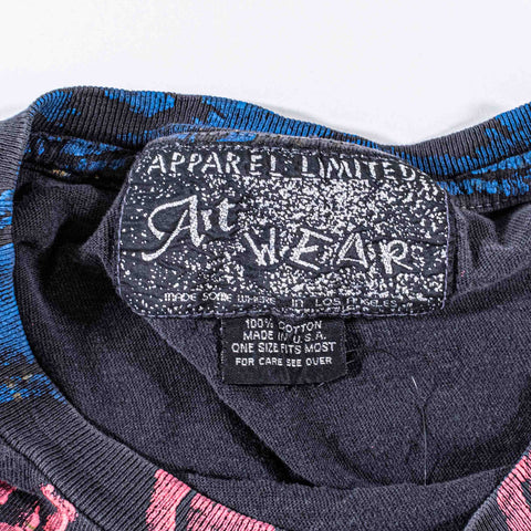 ArtWear Coyote Wolf Tribal All Over Print T-Shirt Aztec Southwestern