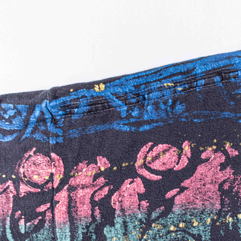 ArtWear Coyote Wolf Tribal All Over Print T-Shirt Aztec Southwestern