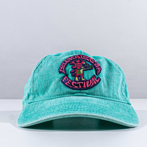 Lollapalooza Green Lolla Guide Dad Hat Snapback