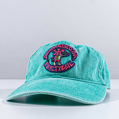 Lollapalooza Green Lolla Guide Dad Hat Snapback