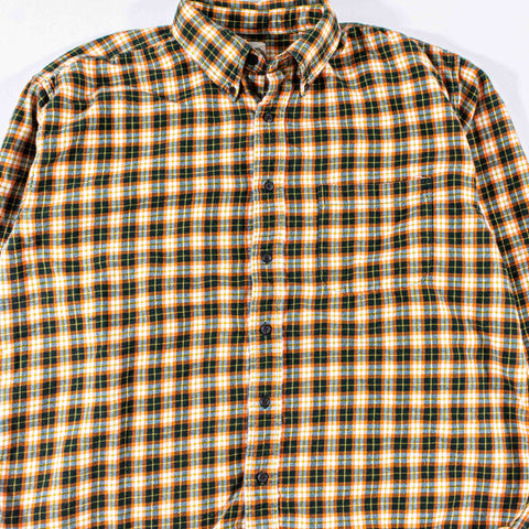 J Crew Oarsman Plaid Flannel Button Down Shirt