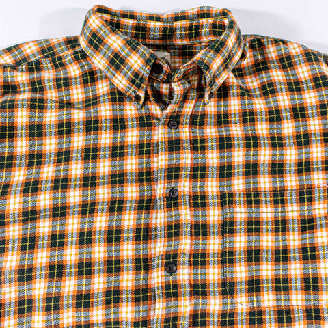 J Crew Oarsman Plaid Flannel Button Down Shirt
