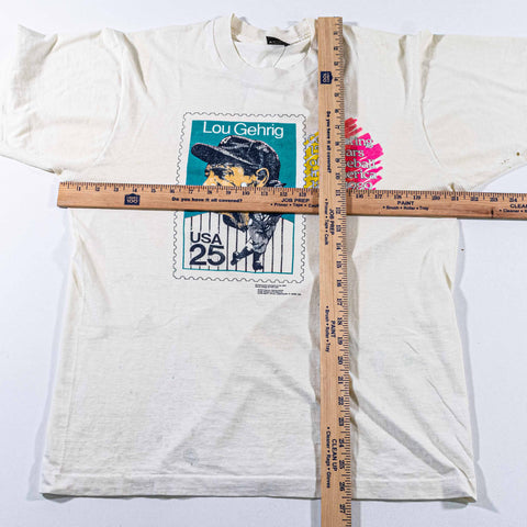Lou Gehrig USPS 150 Years Of Baseball Stamp T-Shirt