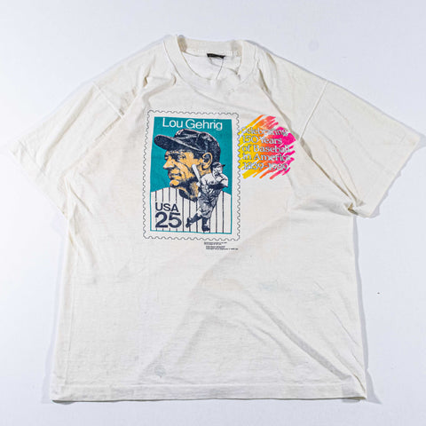 Lou Gehrig USPS 150 Years Of Baseball Stamp T-Shirt