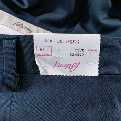 Brioni Cannes Dress Pants Made in Italy Unhemmed