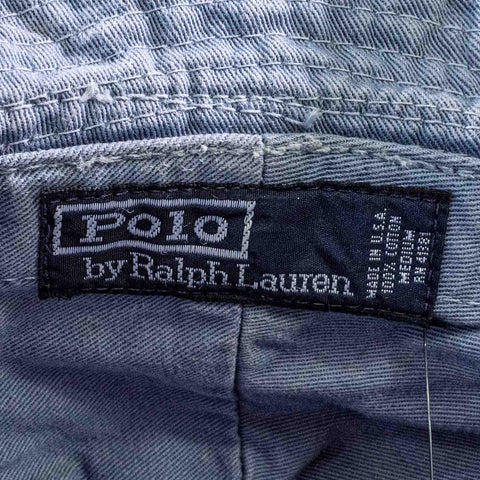 Polo Ralph Lauren Pony Bucket Hat Made in USA Sun Faded