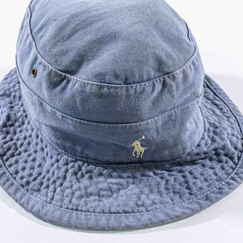 Polo Ralph Lauren Pony Bucket Hat Made in USA Sun Faded
