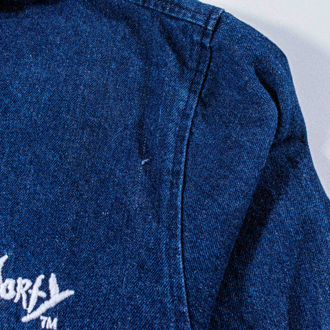 Rick And Morty Watch Me Go Denim Jacket Embroidered