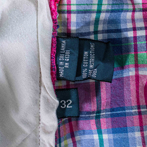 Polo Ralph Lauren Authentic India Madras Plaid Shorts