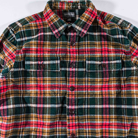 LL Bean Signature 1933 Chamois Cloth Flannel Shirt