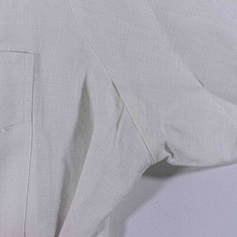 Ramon Puig Guayabera Shirt 100% Linen 4 Pocket