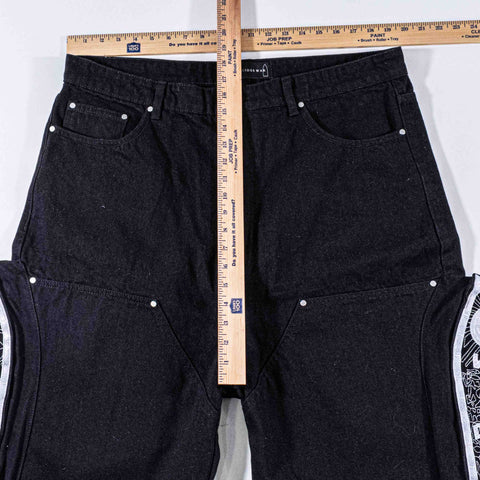 Who Decides War Side Embroidery Short