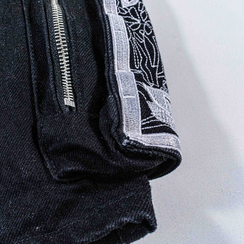 Who Decides War Side Embroidery Short