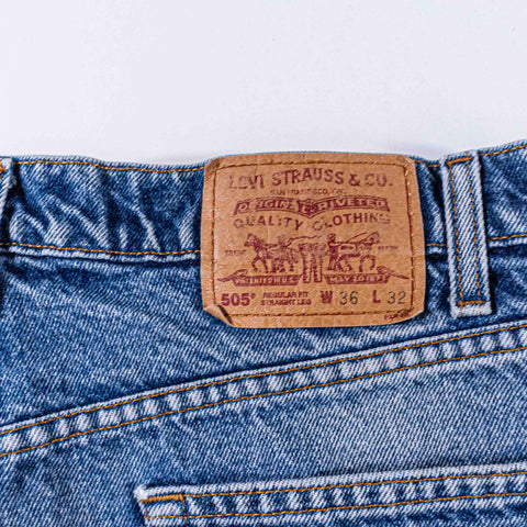 Levis 505 Regular Fit Jeans
