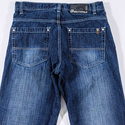 SouthPole Baggy Wide Leg Jeans