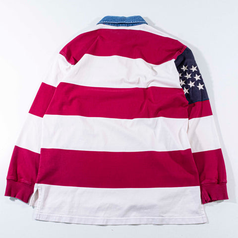 GANT Stars & Stripes USA World Cup Rugby Shirt Long Sleeve