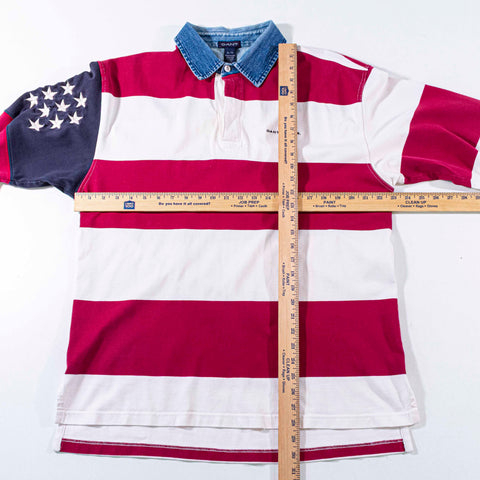 GANT Stars & Stripes USA World Cup Rugby Shirt Long Sleeve