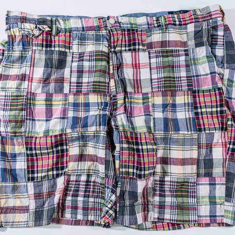 Polo Ralph Lauren Patchwork Plaid Shorts Madras