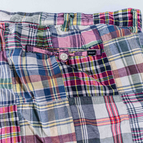 Polo Ralph Lauren Patchwork Plaid Shorts Madras