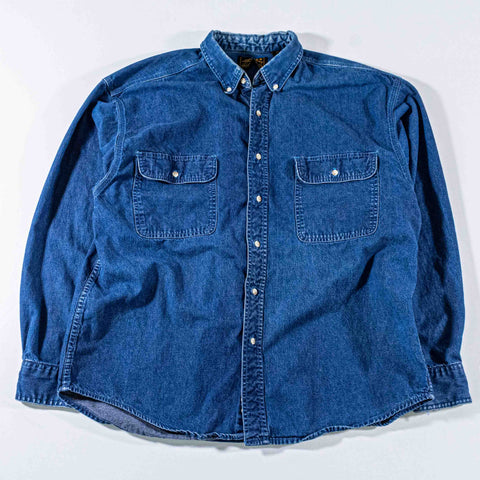 Eddie Bauer Denim Button Down Shirt