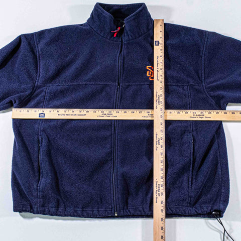Syracuse University Orangemen Zip Fleece Jacket Pro Player
