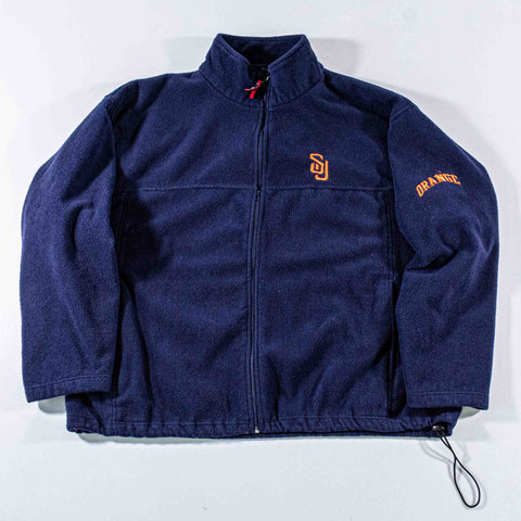 Syracuse University Orangemen Zip Fleece Jacket Pro Player
