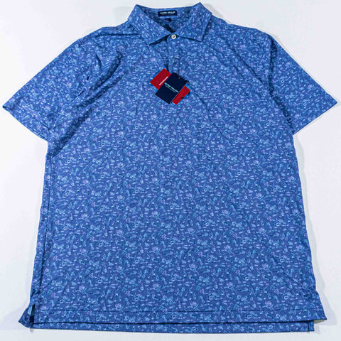 Peter Millar Poker Night Performance Jersey Polo