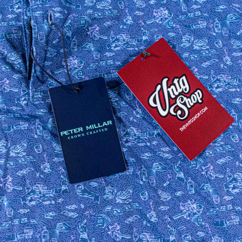 Peter Millar Poker Night Performance Jersey Polo