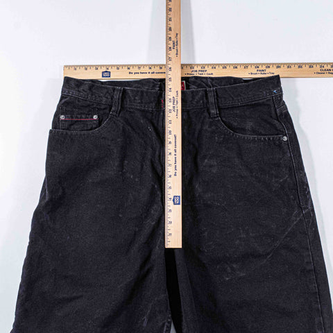 Tommy Hilfger Carpenter Jean Shorts Baggy Wide Leg