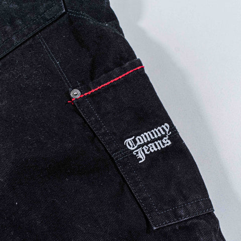 Tommy Hilfger Carpenter Jean Shorts Baggy Wide Leg