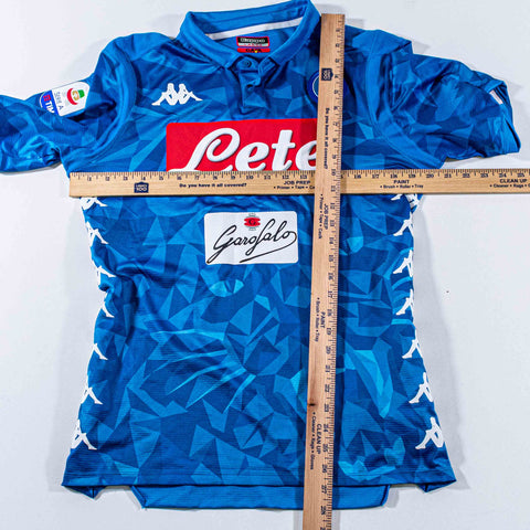 SSC Napoli Kappa Gara Kombat Jersey 2018 2019 Insigne #24