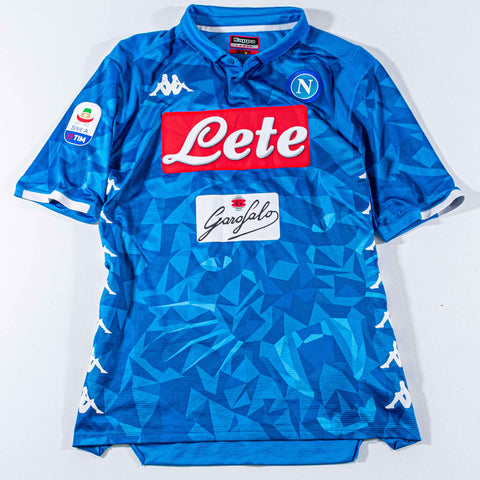 SSC Napoli Kappa Gara Kombat Jersey 2018 2019 Insigne #24