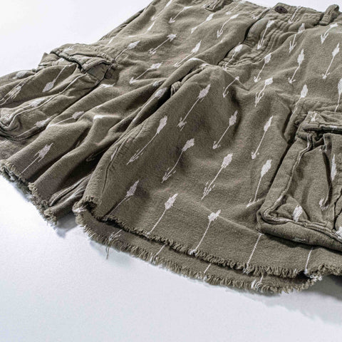 Denim & Supply Ralph Lauren IKAT Cargo Shorts Cutoff