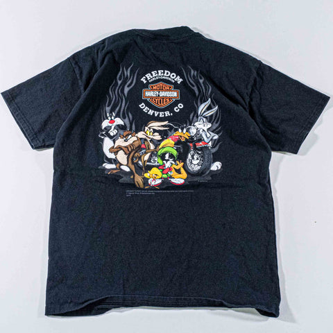 Harley Davidson Looney Tunes Motorcycle T-Shirt