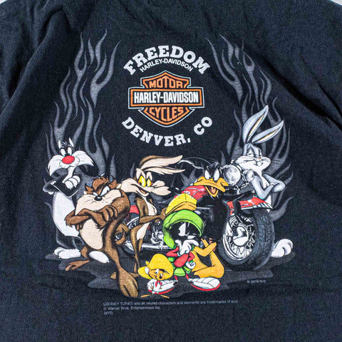 Harley Davidson Looney Tunes Motorcycle T-Shirt